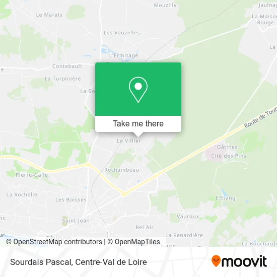 Sourdais Pascal map