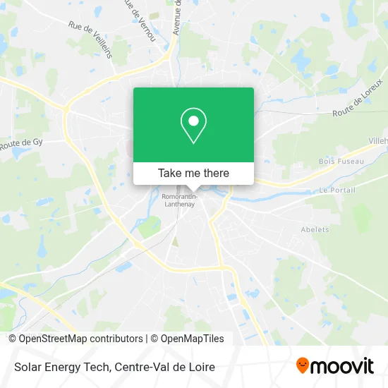 Solar Energy Tech map