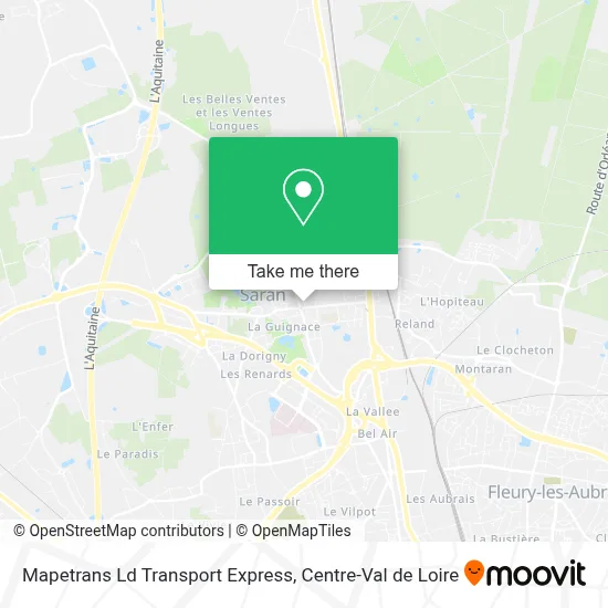 Mapetrans Ld Transport Express map