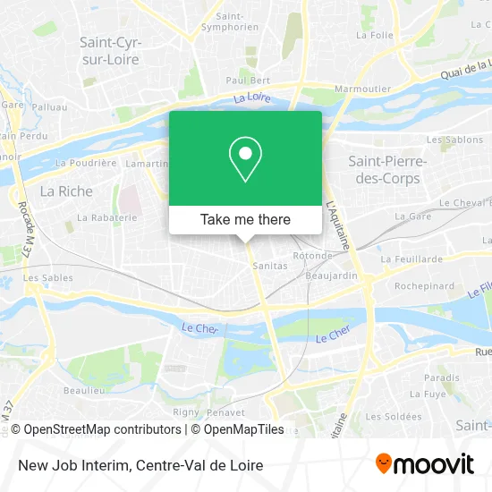 New Job Interim map