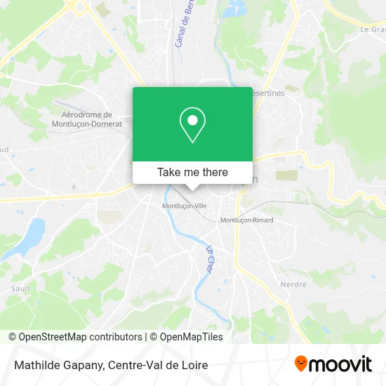 Mathilde Gapany map