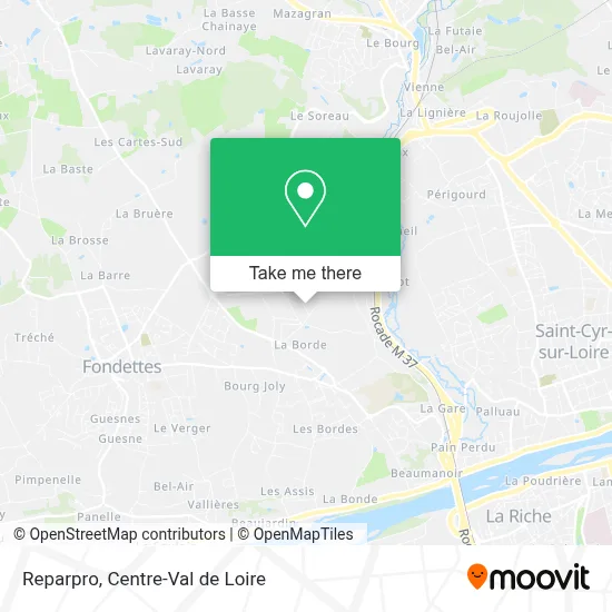 Reparpro map