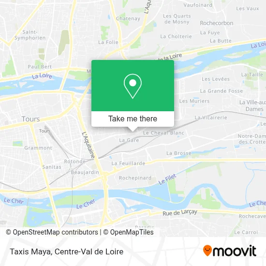 Taxis Maya map