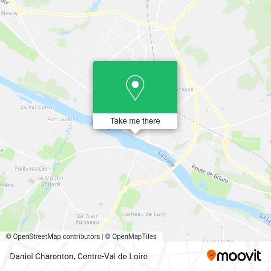 Daniel Charenton map