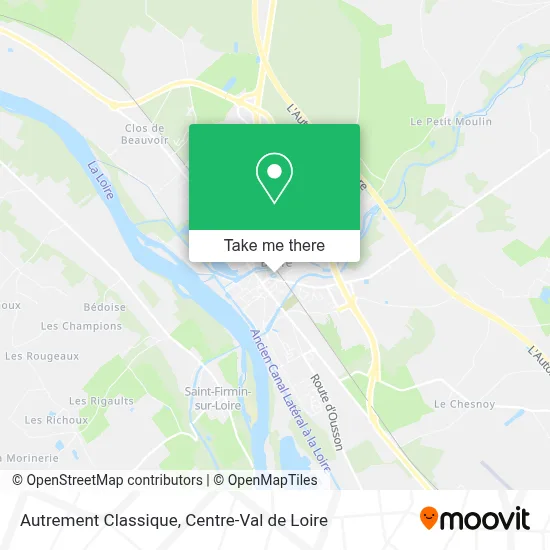Autrement Classique map