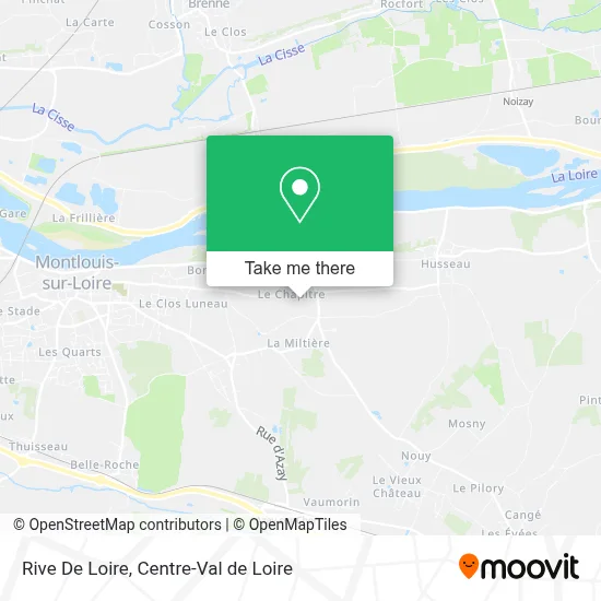 Rive De Loire map