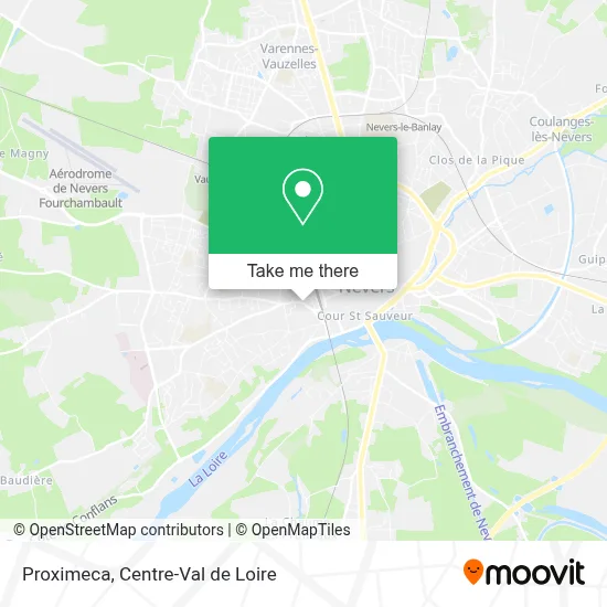 Proximeca map