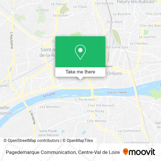 Pagedemarque Communication map