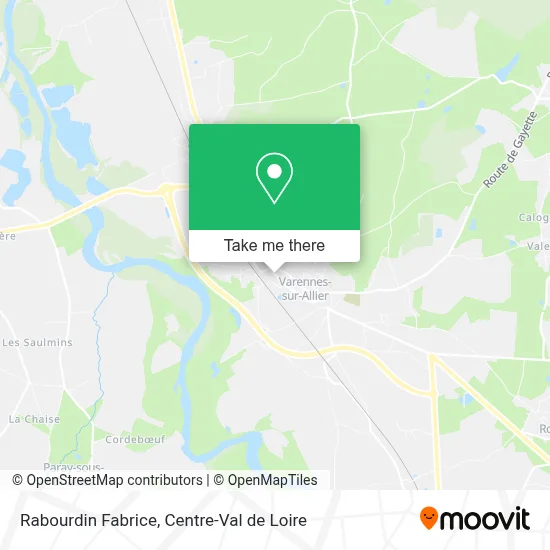 Rabourdin Fabrice map