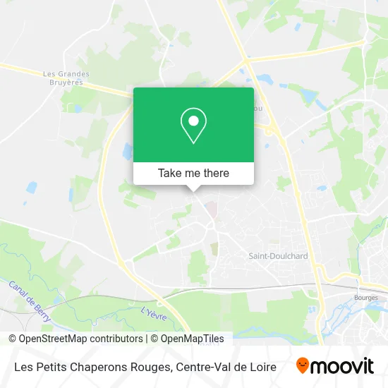 Les Petits Chaperons Rouges map