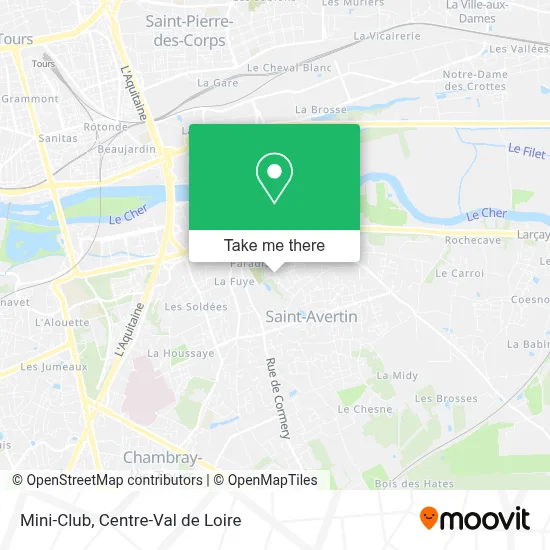 Mini-Club map
