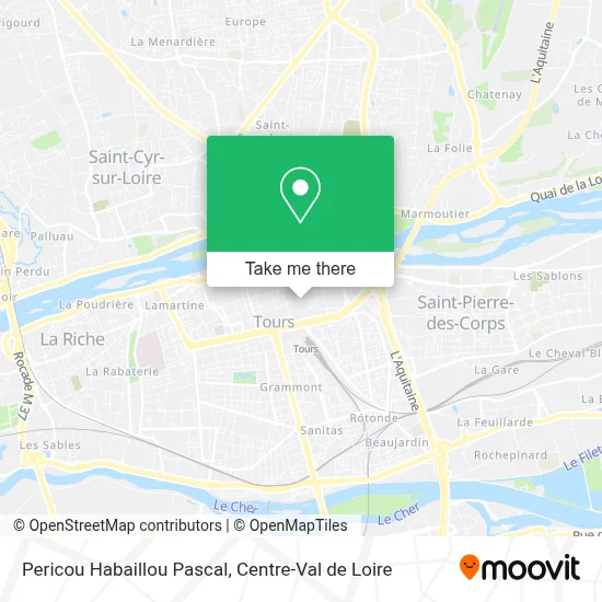 Pericou Habaillou Pascal map