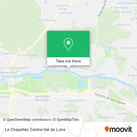 Le Chapelier map