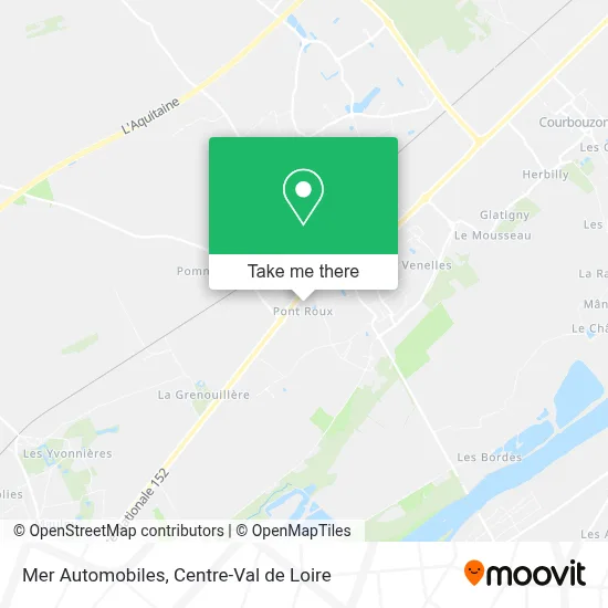 Mer Automobiles map