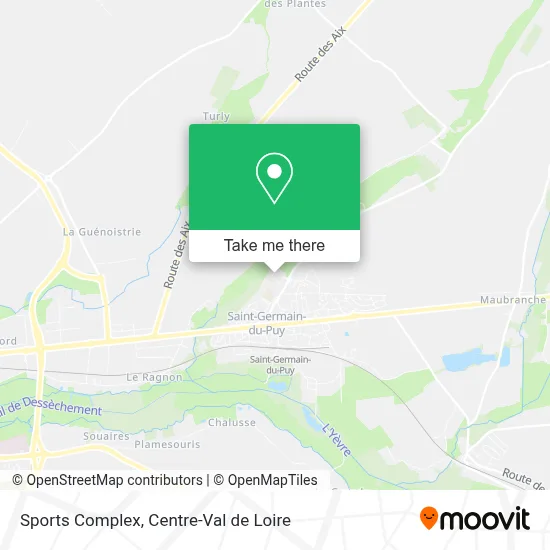 Complexe Sportif map