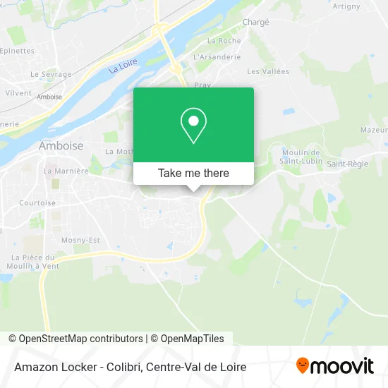 Amazon Locker - Colibri map