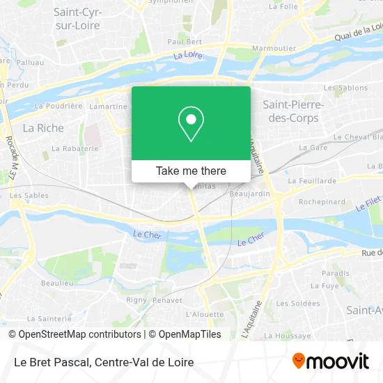 Le Bret Pascal map