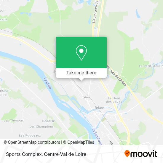 Complexe Sportif map