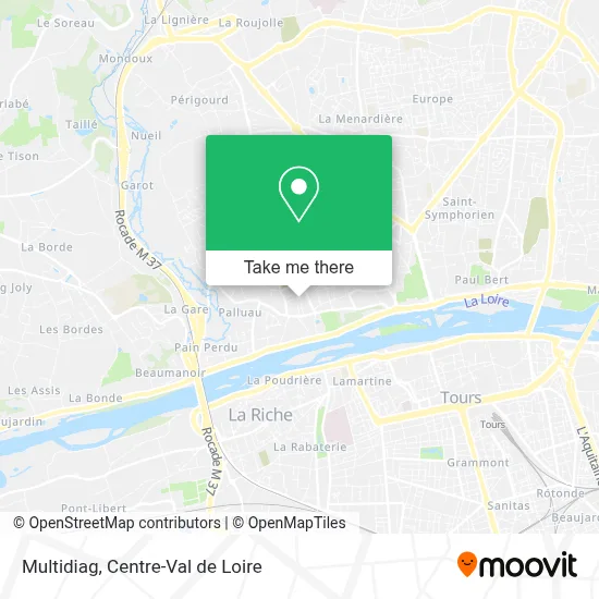 Multidiag map