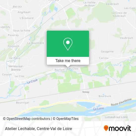 Atelier Lechable map