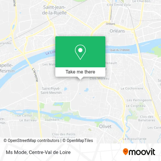 Ms Mode map