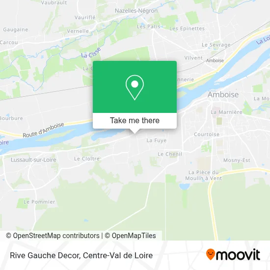 Rive Gauche Decor map