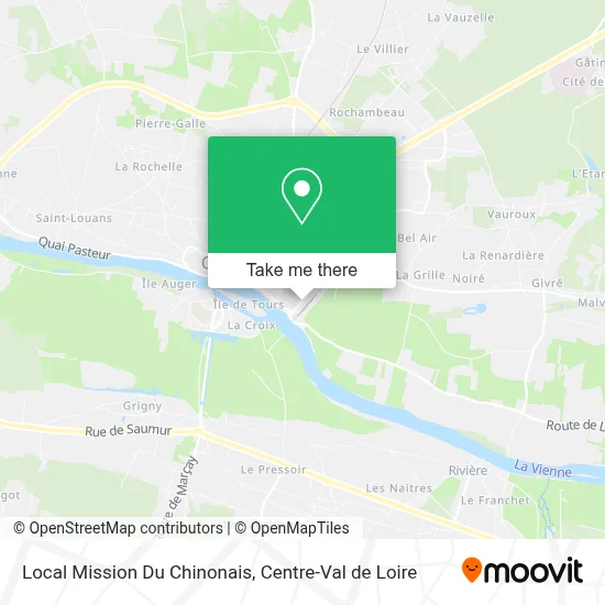 Local Mission Du Chinonais map