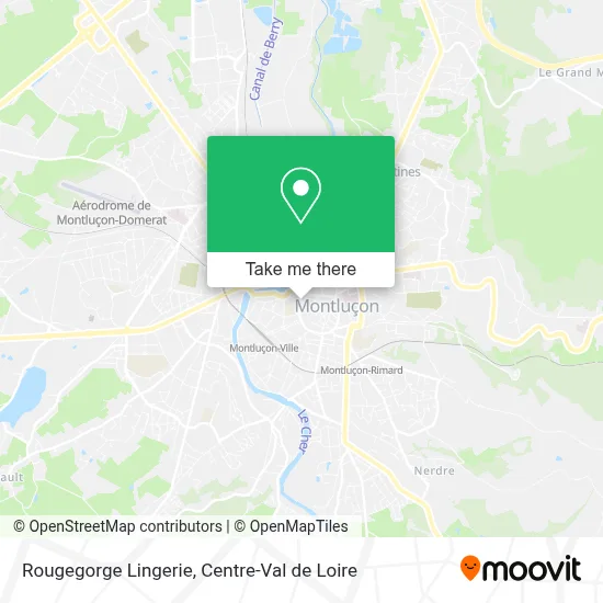 Rougegorge Lingerie map