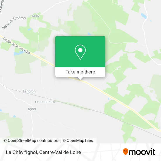 La Chèvr'Ignol map