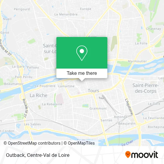 Outback map
