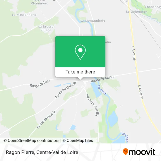 Ragon Pierre map