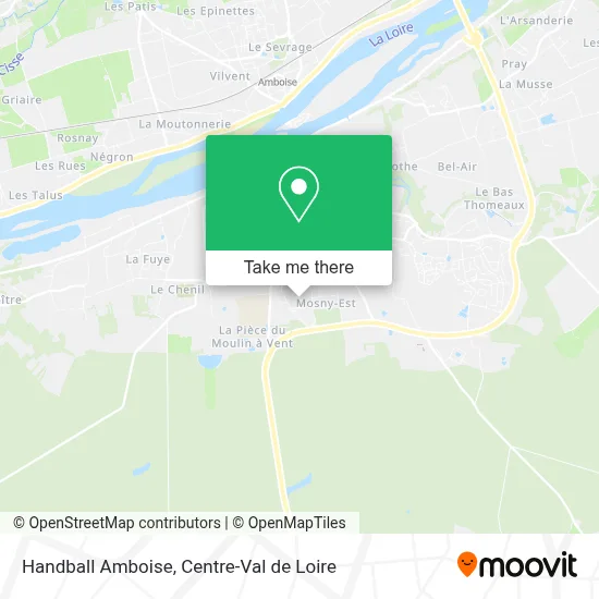 Handball Amboise map