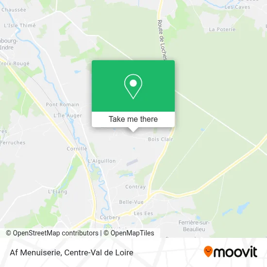 Af Menuiserie map