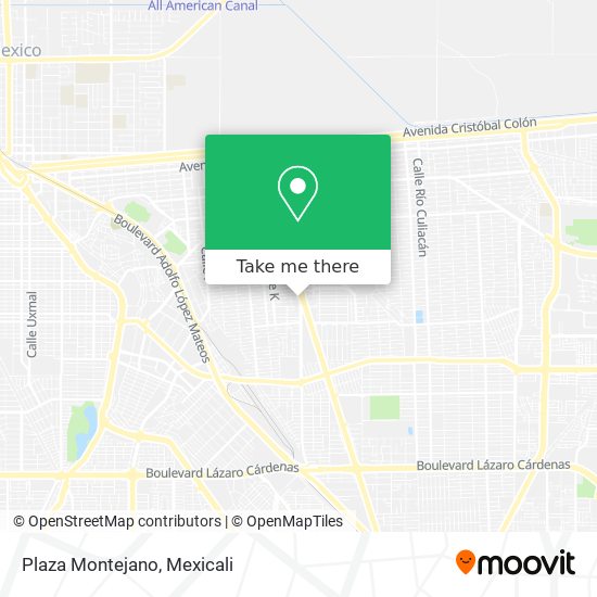 Mapa de Plaza Montejano