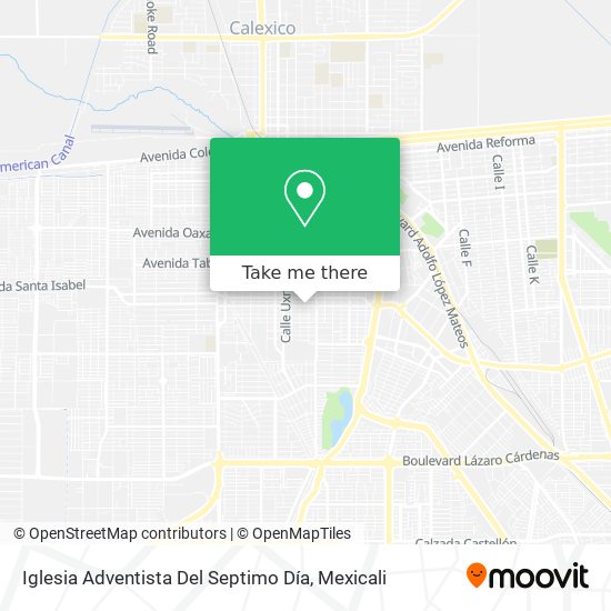Mapa de Iglesia Adventista Del Septimo Día