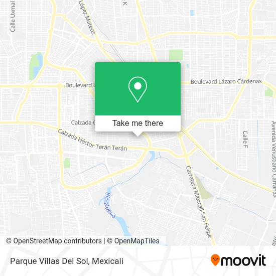 Parque Villas Del Sol map