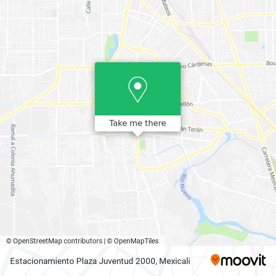 Mapa de Estacionamiento Plaza Juventud 2000