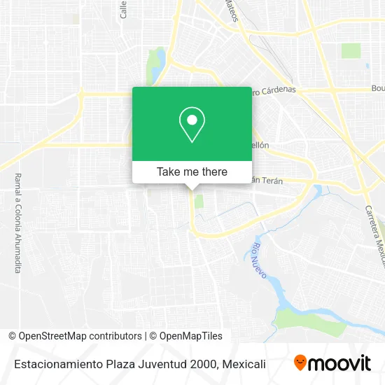 Mapa de Estacionamiento Plaza Juventud 2000