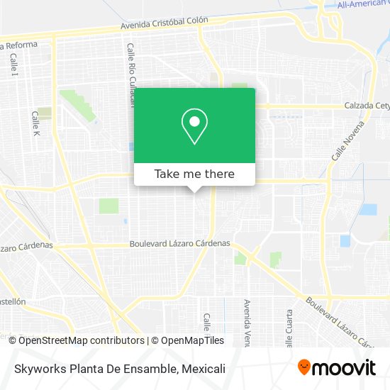 Skyworks Planta De Ensamble map