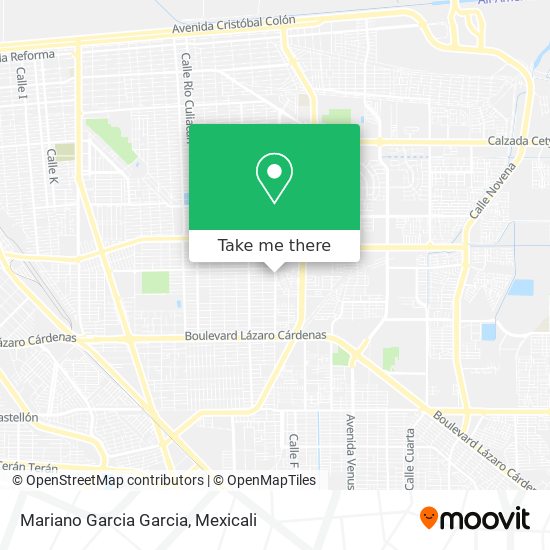 Mariano Garcia Garcia map