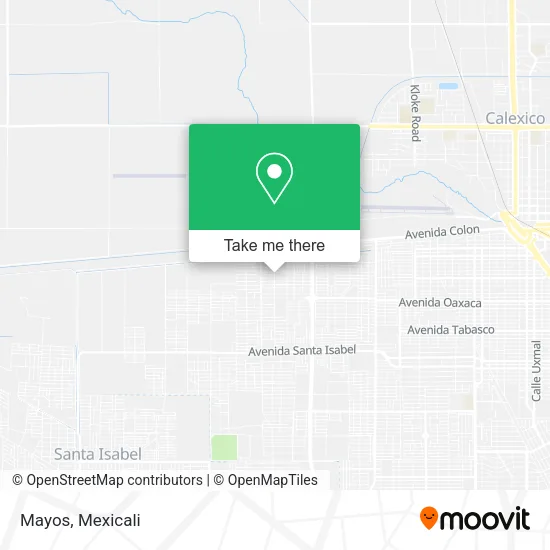 Mayos map