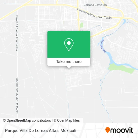Parque Villa De Lomas Altas map