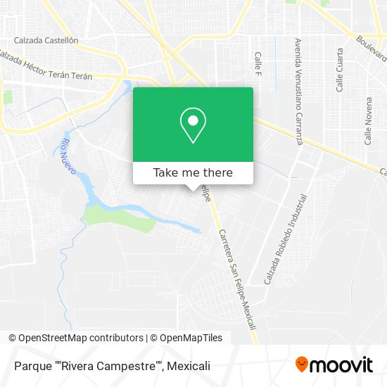 Parque ""Rivera Campestre"" map