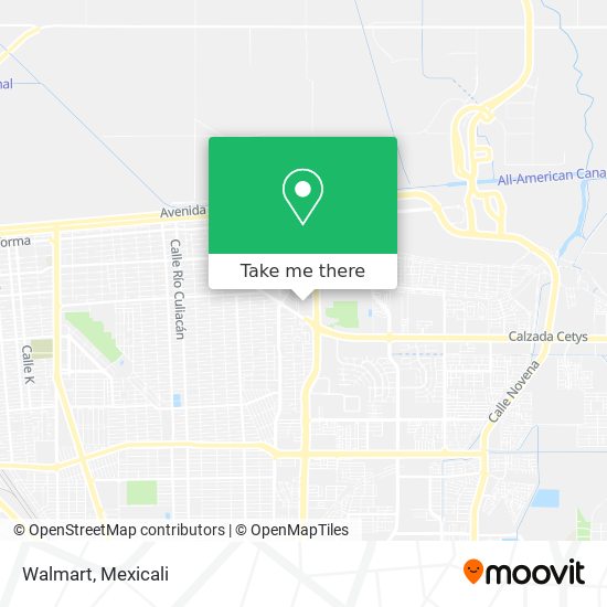 Walmart map