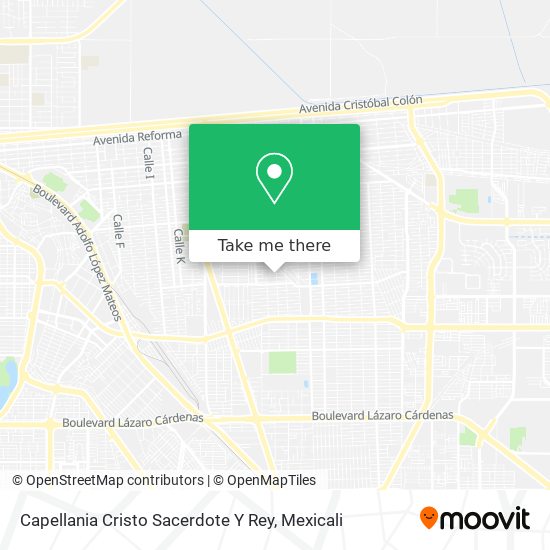 Capellania Cristo Sacerdote Y Rey map