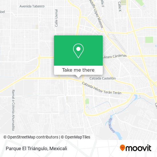 Parque El Triángulo map