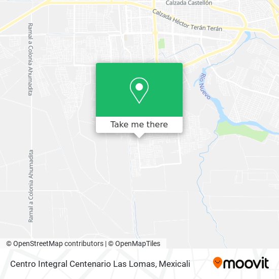 Mapa de Centro Integral Centenario Las Lomas