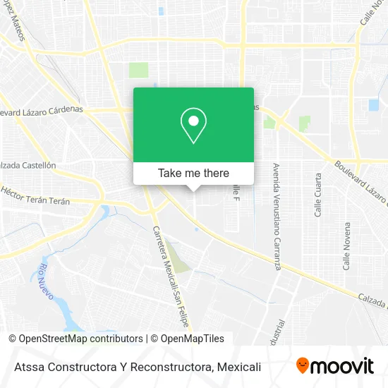 Atssa Constructora Y Reconstructora map