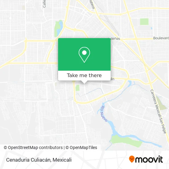 Mapa de Cenaduria Culiacán