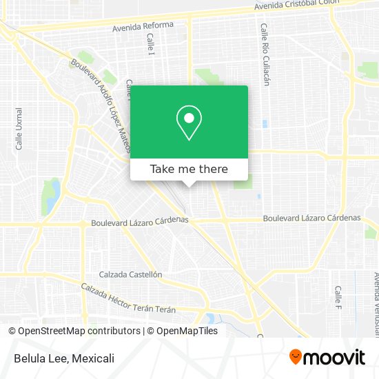 Mapa de Belula Lee